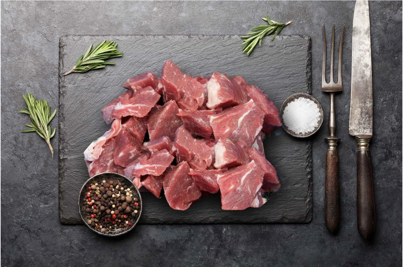 Halal Clean Ox Tripe (1KG)