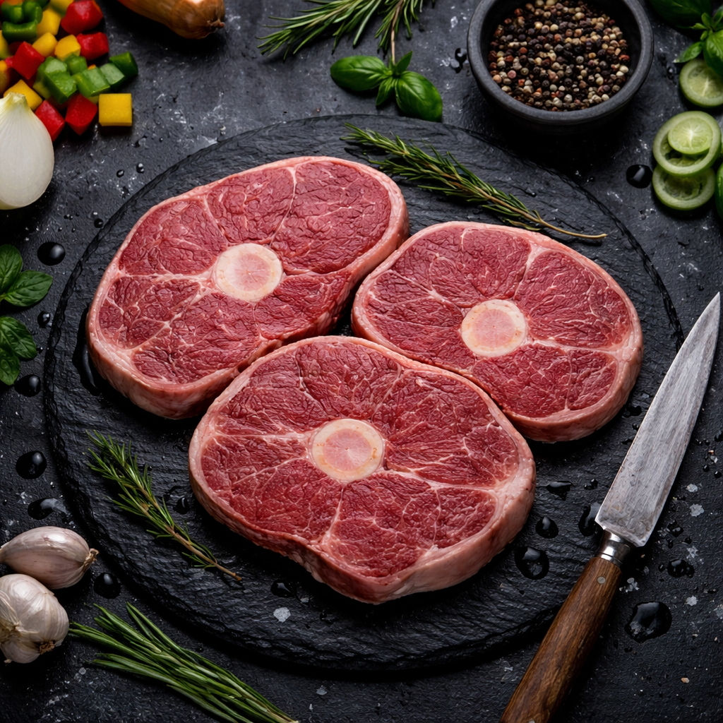 Halal Mutton Bone in Steaks– Premier Halal Butchers